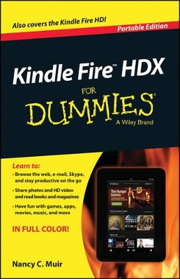 Kindle Fire HDX For Dummies, Portable Edition book