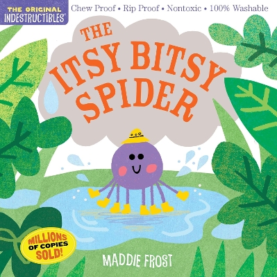 Indestructibles: The Itsy Bitsy Spider: Chew Proof · Rip Proof · Nontoxic · 100% Washable (Book for Babies, Newborn Books, Safe to Chew) book