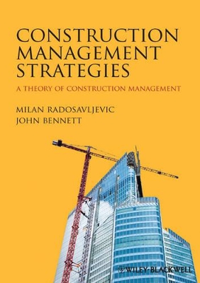 Construction Management Strategies by Milan Radosavljevic ...