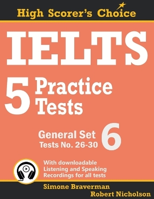 IELTS 5 Practice Tests, General Set 6: Tests No. 26-30 book