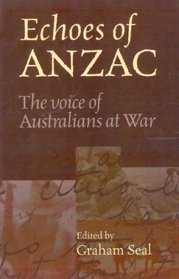 Echoes of Anzac book