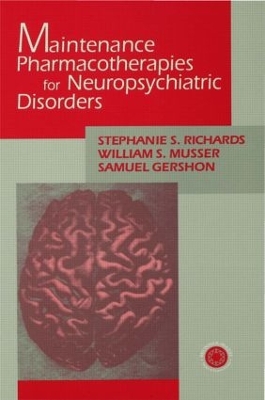 Maintenance Pharmacotherapies for Neuropsychiatric Disorders book