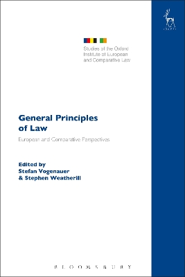 General Principles of Law: European and Comparative Perspectives book