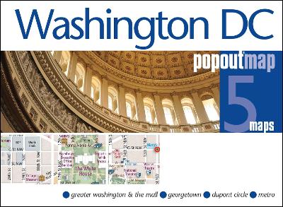 Washington DC PopOut Map by PopOut Maps