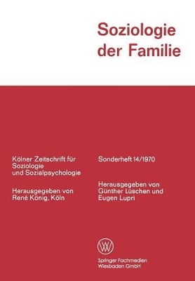 Soziologie der Familie book
