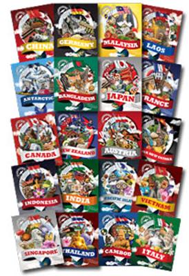 Globetrotters Set of 22 Books book