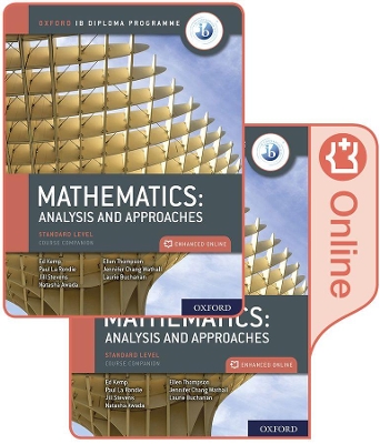 Oxford IB Diploma Programme: IB Mathematics: analysis and approaches, Standard Level, Print and Enhanced Online Course Book Pack book