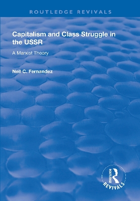 Capitalism and Class Struggle in the USSR: A Marxist Theory by Neil C. Fernandez