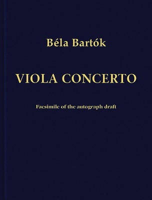 Concerto for Viola and Orchestra book