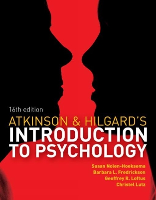 Atkinson and Hilgard's Introduction to Psychology book