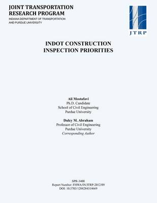 Indot Construction Inspection Priorities book