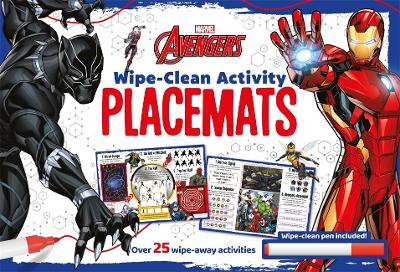 Marvel Avengers: Wipe-clean Activity Placemats book