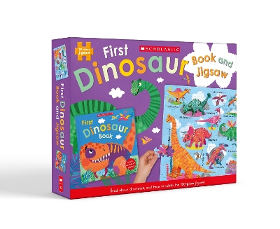 First Dinosaur: Book and Jigsaw (Miles Kelly: 100 Pieces) book