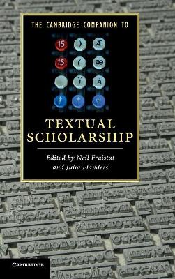 Cambridge Companion to Textual Scholarship book