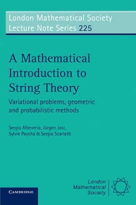 Mathematical Introduction to String Theory book