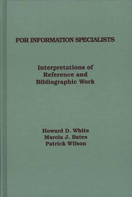 For Information Specialists book