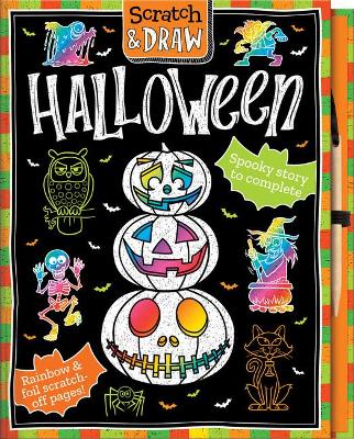 Scratch and Draw Halloween book