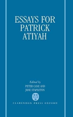 Essays for Patrick Atiyah book