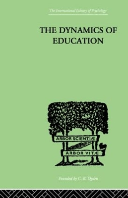 The Dynamics Of Education by Hilda Taba