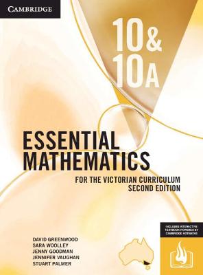 Essential Mathematics for the Victorian Curriculum 10&10A Reactivation Code by David Greenwood