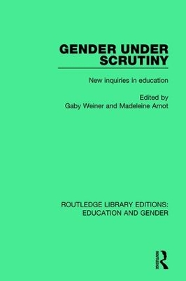 Gender Under Scrutiny: New Inquiries in Education book