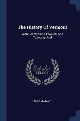 History of Vermont book