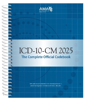 ICD-10-CM 2025 The Complete Official Codebook book