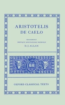 De Caelo by Aristotle