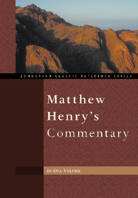 Matthew Henry's Commentary book