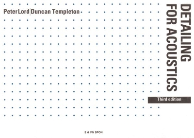 Detailing for Acoustics book