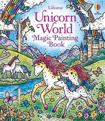 Unicorn World Magic Painting Book book