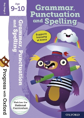 Progress with Oxford: Grammar, Punctuation and Spelling Age 9-10 book