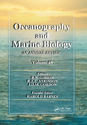 Oceanography and Marine Biology: An annual review. Volume 48 book