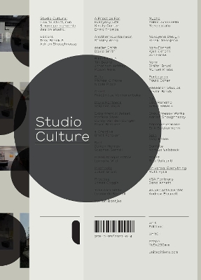 Studio Culture book