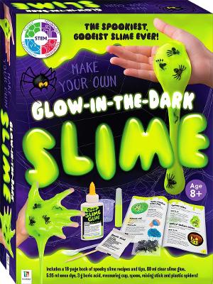 Make Your Own Glow-in-the-Dark Slime Kit book
