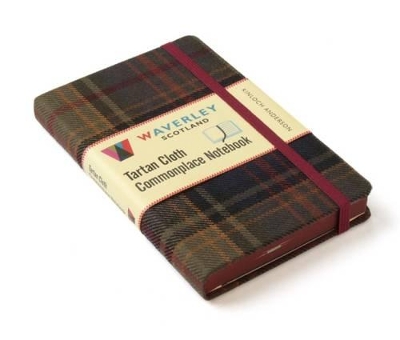 Kinloch Anderson: Waverley Genuine Tartan Cloth Commonplace Notebook (9cm x 14cm) by Ron Waverley Scotland