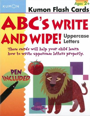 Abcs Uppercase Write & Wipe book