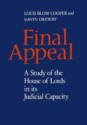 Final Appeal book