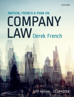 Mayson, French & Ryan on Company Law book