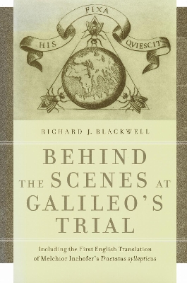 Behind the Scenes at Galileo's Trial book