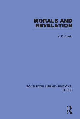 Morals and Revelation book