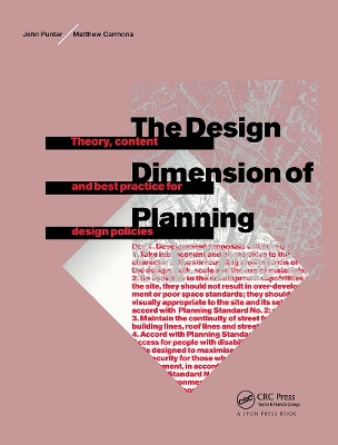 Design Dimension of Planning by Matthew Carmona