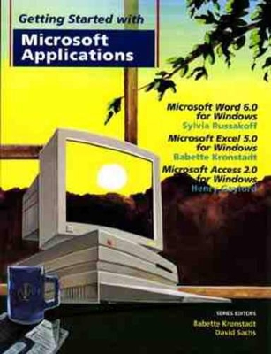 Getting Started with Microsoft Applications book