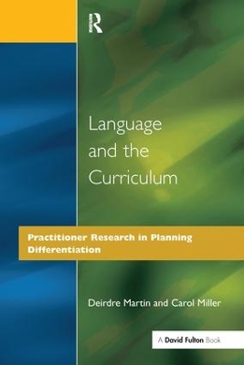Language and the Curriculum by Deirdre Martin