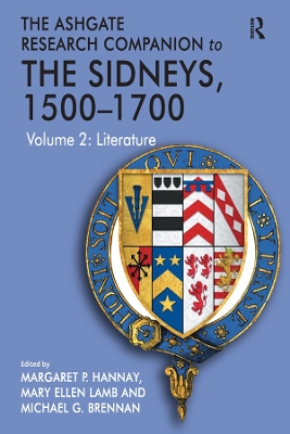The Ashgate Research Companion to The Sidneys, 1500–1700: Volume 2: Literature book