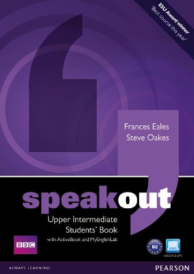 Speakout Upper Intermediate Students' Book with DVD/Active Book and MyLab Pack by Frances Eales