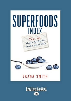 Superfoods Index book