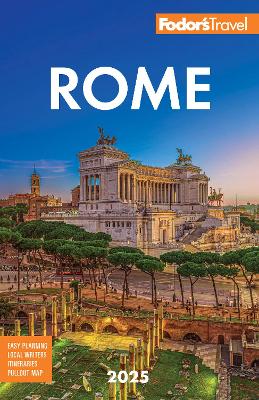 Fodor's Rome 2025 book