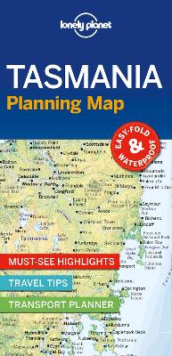 Lonely Planet Tasmania Planning Map by Lonely Planet
