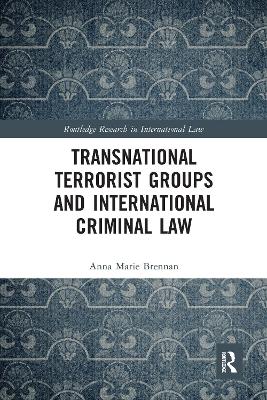 Transnational Terrorist Groups and International Criminal Law book